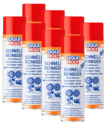 8 x Liqui Moly 3318 rápido limpiador de freno spray limpiador 500 ml