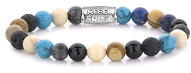 Rebel and Rose Stones Only RR-80064-S Herrenarmband