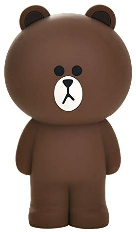 Carino matita Silicone Case di contenitore della matita Borse Box Kawaii Orso bruno Coniglio Dinosaur 3D Pencilcase sacchetto di scuola Supplies regali cancelleria ( Color : A )