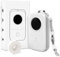 Phomemo Beschriftungsgerät Selbstklebend D30 Etikettendrucker, Mini Etiketten Drucker Etikettiergerät, Bluetooth Label Drucker, Thermo Label Printer for iOS&Android, mit Etiketten, Weiß