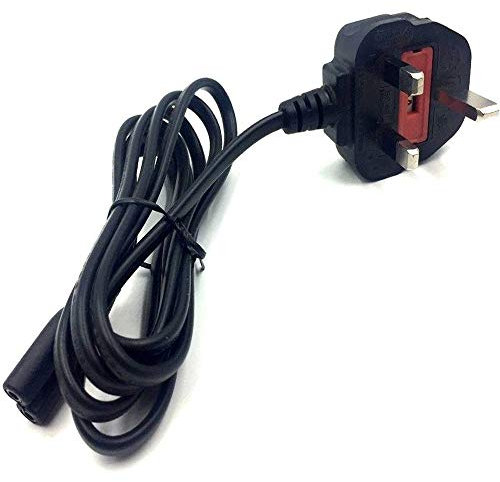 Power Cable Lead Cord with Mains UK Plug for 50 PANASONIC TX-50A400B TX-50AS500B TX-50AS520B TX-50AS650B TX-50CX680B TX-50CX700B LED/LCD TV/Televisons