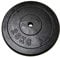 Fit4Home Cast Iron Weight Plates 1 x 25kg Strength Training Plates for Dumbbells & Barbells Weightlifting Fitness Workout Disk Wheel Home Gym Equipment (Black)