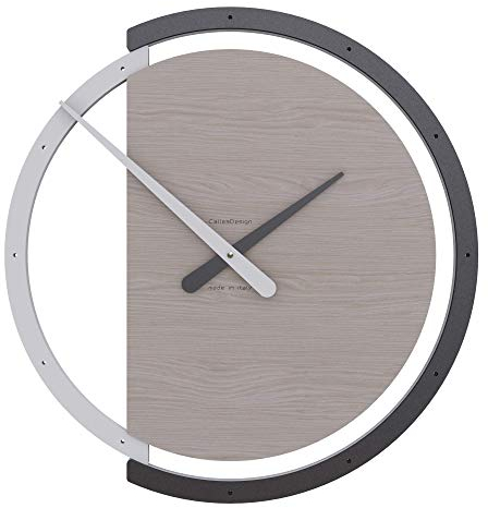CalleaDesign 45 cm Wanduhr Zaki Eiche Brise