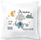 Zarto Geschenke zur Geburt Junge - Personalisierte Geschenke Baby – Geburtskissen Baby personalisiert - Babygeschenk Kissen mit Namen & Geburtsdaten
