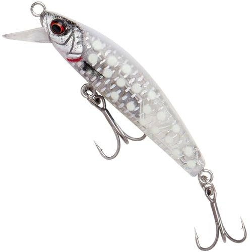 Savage Gear Meereswobbler 5cm 3,1g Gravity Minnow schwimmend, Farbe:Crystal White Glow