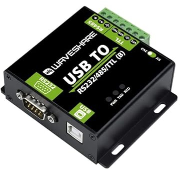 CH343G Version USB to RS232/485/TTL, Industrial Grade Digital Isolated Converter,TVS Diode, Surge Protection & ESD Protection