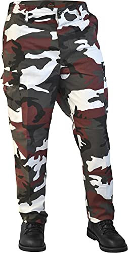 normani US Army Ranger Cargo Hose Farbe Red Camo Größe XL