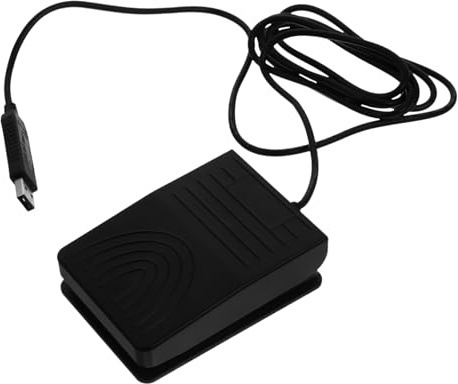 HEMOTON Simulador de Interruptor de USB Pedal de Acción para Teclado de Computadora Control Personalizado para Uso en Estudios de Música