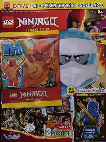 LEGO Ninjago (MoS) 114/2024 Extra: Kai mit Riesenschwert