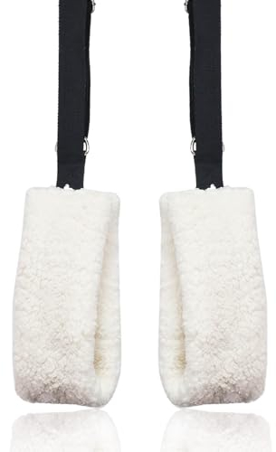 Lights Mountain Verstellbare Pilates-Gurte – Premium-Plüsch-Manschetten für Pilates Cadillac Reformer, Pilates-Ausrüstung für Zuhause und Studio, bietet Komfort, Stabilität und Unterstützung während