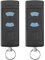 Gevvnss Telecomando da Garage HSM4 868 MHz con 2 Pulsanti Colore Blu,Sostituire Trasmettitori per Hormann 868 MHz,HS4 HSM2 HSP4 868/HS1 868/HSM4 868 Frequence,2Pezzi