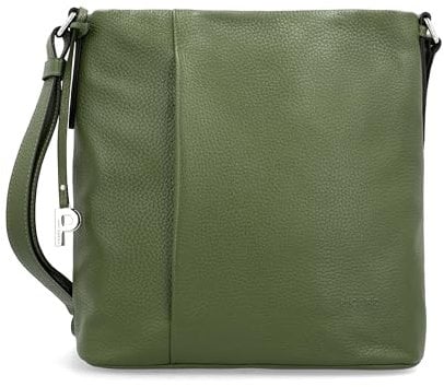 Picard Damen Schultertasche PURE aus Echtleder Mittel, Groß | mit Reißverschluss | Schultertasche | Alltag, Ausgehen