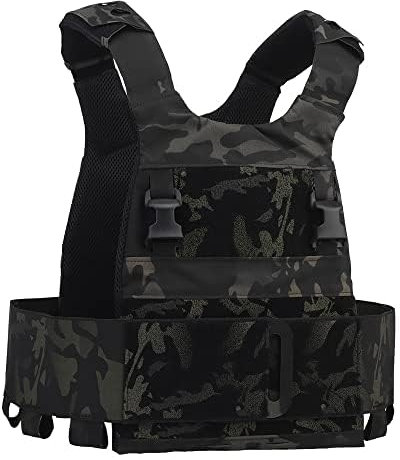 Peminkoo F.CPC S1ickster Plate Carrier F.erro Tactical Vest Outdoor Lightweight A.DAPT System Hunting Equipment Portable Airsoft Vest (BCP)