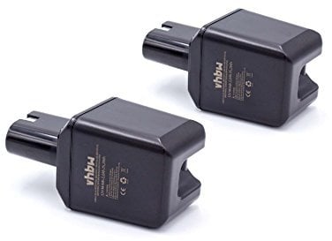 vhbw 2X Akku kompatibel mit Bosch GSR 12 VES, GSR 12 VE Werkzeug (2100 mAh, NiMH, 12 V)