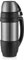 Kaave Thermoskanne mit 2 Bechern “bigBoy“ - 1l, 1,2l - Auslaufsicher, Robust - Premium Thermosflasche aus Edelstahl für heiße Getränke, Kaffee, Tee - Isolierte Trinkflasche, Isolierflasche mit Tassen