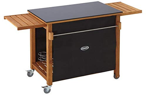 Eno dpn53 – Beistellwagen für Plancha aus Holz und HPL