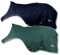 Marengos - Führanlagendecke Comfort | Führmaschinendecke mit Fleece-Innenfutter | Longierdecke mit Kreuzgurten | wasserdicht & atmungsaktiv | Pferdedecke in Marine 145 cm & 100g/m² Füllung