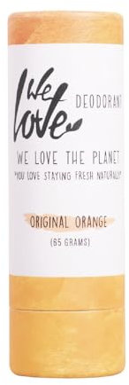 We Love The Planet Original Orange Natürlicher Deo-Stick, 65 gramm