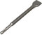 Dapetz ® SDS+ Plus Chisel 40mm Wide x 250mm Long Drill Bit Rotary Hammer for Tile, Bricks, Concrete, Masonry, Mortar, Marble and Hard Stone, Flooring for SDS and SDS Plus Drills
