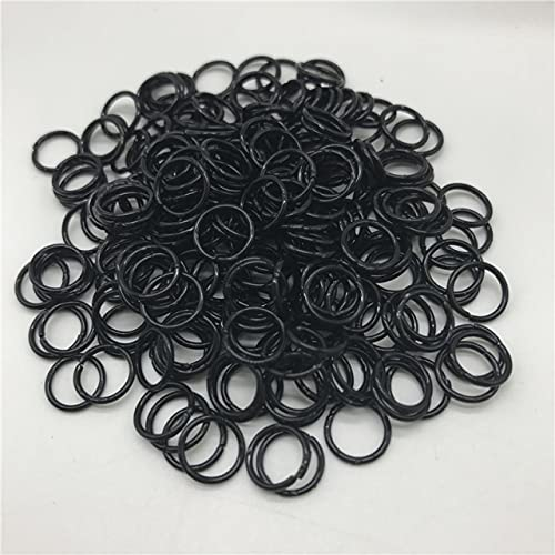 YUOYU 4mm 6mm 8mm 10mm Metall Open Jump Rings Split Rings Connectors für DIY Schmuckherstellung