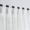 VOILYBIRD Cortinas de Lino para Sala de Estar, con pestañas Superiores, Paneles de Tratamiento de Ventana para Dormitorio (52 Pulgadas de Ancho x 84 Pulgadas de Largo, Color Blanco Roto)