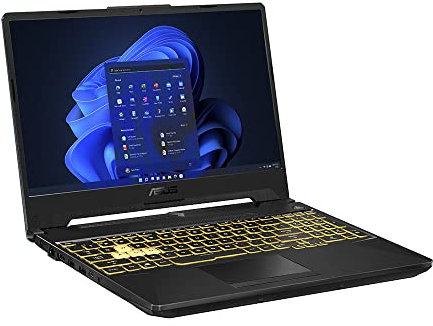ASUS TUF Gaming FX506HM 15.6 144Hz Full HD Gaming Laptop (Intel i7-11800H, Nvidia GeForce RTX 3060, 16GB RAM, 512GB SSD, Windows 11), Black
