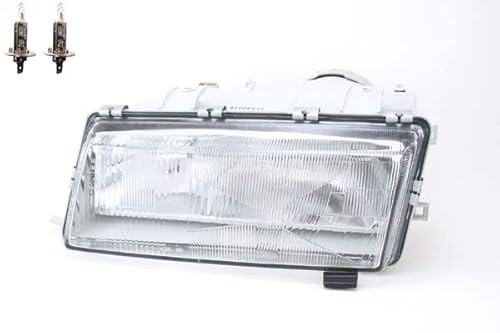 Johns, Scheinwerfer passend für Saab 9000 02/93-12/98 links + Leuchtmittel