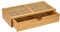 WENKO Badbox Allegre, dekorative Box mit Schublade im trendigen Boho-Style aus hochwertigem Bambus und Rattan-Geflecht, zur Aufbewahrung von Badutensilien oder Accessoires, 28 x 6 x 14 cm, Natur