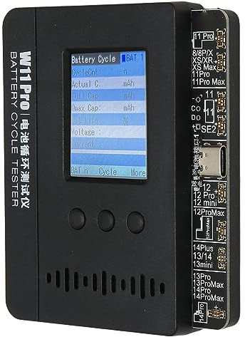 Testeur de Cycle de Batterie de Téléphone et Machine de Réparation, pour 8, 8P, X, XR, XS, XSMax, 11, 11Pro, 11ProMax, 12, 12Pro, 12ProMax, 12Mini, 13, 13Pro, 13ProMax, (Prise