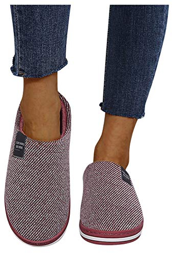 Hausschuhe Damen Winter Plüsch Pantoffeln Herren Warm Filzpantoffeln Frauen Bequeme Slippers Unisex