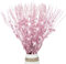 Kunjocy Lot de 10 tiges de baies de Noël à paillettes - 45 cm - Décoration de Noël bouclée - Faux pics pour sapin de Noël, couronne, travaux manuels, vase, fête de mariage (rose)