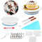 Cake Turntable, 36 Stück/Set Cake Decorating Turntable Drehbarer Displayständer Schaber Kuchen Dekoration DIY Tool Kit