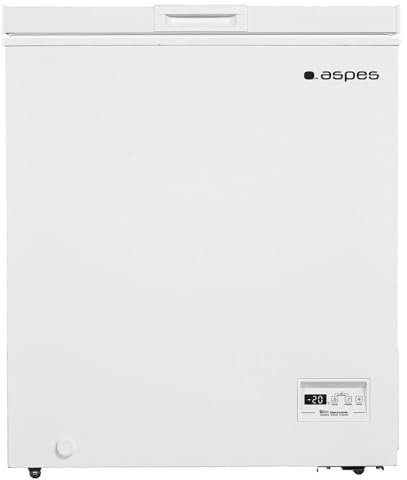Congelador arcón 69,8cm 52cm 142L ASPES ACH1501EDC Clase E Dual Cooling Blanco