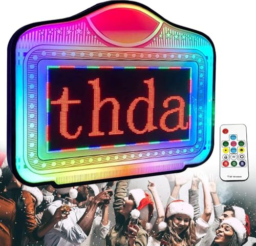 YANDDEA Espositore per Bottiglie con Lettere a LED, Cartello Luminoso con Numeri e Lettere, Cartello per Servizio Bottiglie da Club con Cambio Colore, Cartello con Lettere per Bar e Discoteche,A
