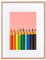 LYYYX Cadre photo 30x40cm en bois avec passe-partout Cadre photo avec verre acrylique pour suspension verticale ou horizontale en Eich pour Photo poster Puzzle Set da 1