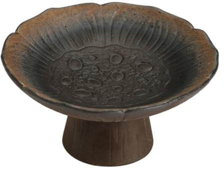 1pc Vintage Fruit Bowl Cake Stand Snacks Plate Party Cupcake Tray Nuts Serving Tray Washing Colander Bowl Bowl Snack Serving Trays Dried Fruit Tray Ceramics Food Bride
