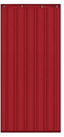 Isolierte Thermo-Baumwolle, strapazierfähig, Oxford-Tuch, Falttüren für Zuhause, Winterschutz, Wohnzimmer, Akkordeon-Türdecke