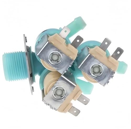LGFMN Elettrovalvola di Ingresso Acqua elettrica DC62-00233D, Compatibile con Samsung, Parti for Lavatrice 220V 50/60HZ