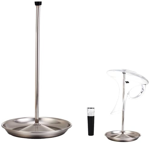 Water Bottles, Decanter Drying Rack, Stable Wine Decanter Stand, Stainless Steel Decanter Stand, Bottle Drainer, Wine Rack, Alarm Clock, Kitchen, Dining Table, Bar