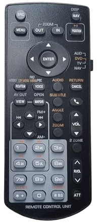 Sostituzione telecomando for ricevitore Kenwood for NX7190HD DNX9990HD