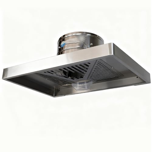 YIGECHENXIN 10 inches,Stainless Steel Ceiling Mounted Kitchen Ventilation Fan 7-10 Inch Wall Mounted Range Hood High Air Volume And Low Noise Exhaust Fan