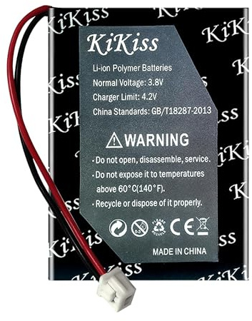 OXY-003(Black) Batterie kompatibel für Nintendo GBM Game Boy Micro | 750mAh Hohe Kapazität Li-Polymer Lange Lebensdauer