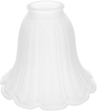 OSALADI Ersatz Glasschirm für Hängelampe 14cm aus Klarem Glas Mattierter Lampenschirm für Deckenleuchte Pendelleuchte Café und Hotelbeleuchtung