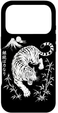 Hülle für iPhone 17 Pro Japanischer Tiger, traditionelles asiatisches Kunstwerk, japanische Mythologie