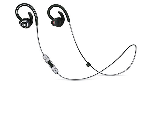 JBL, reflect Contour 2, auricolari senza fili, con vestibilità sicura, sportivi, fino a 10 ore di durata della batteria con ricarica rapida, nero