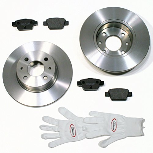 Autoparts-Online Set 60015744 Bremsscheiben 234 mm Bremsen Bremsbeläge für hinten die Hinterachse