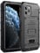 Beeasy Cover iPhone 11 PRO Impermeabile Antiurto Nero,IP68 Waterproof Custodia Protettiva Full Body con Protezione dello Schermo,AntiGraffio Antineve Anticaduta Robusta Militare Subacquea Case