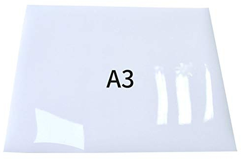 Selbsthaftende Whiteboard Folie haftet an allen Oberflächen | Ideales Flipchart Papier für Meetings, Brainstorming und Coaching | Weiß