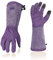 Vgo... 1Paar Gartenarbeitshandschuhe Damen,Sicherheitshandschuhe,Lange Ärmel Stulpe,Pannensicher,Dornensicher,Anti-Rutsch(SL6592-W)