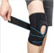 Genérico Rodillera elástica presurizada con estabilizadores laterales y almohadillas de gel, Rodillera deportiva: para voleibol, bicicleta, baloncesto y running.